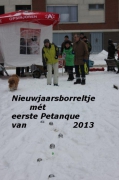 Nieuwjaarsborreltje voor start 2013