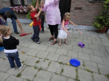 speelstraat en barbecue 2011