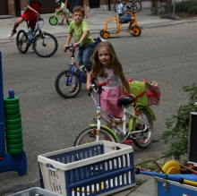 speelstraat en barbecue 2011