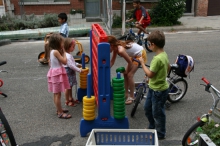 speelstraat en barbecue 2011