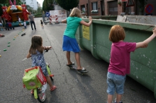 speelstraat en barbecue 2011