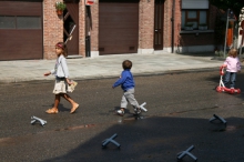 speelstraat en barbecue 2011