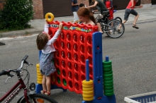 speelstraat en barbecue 2011