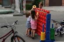 speelstraat en barbecue 2011