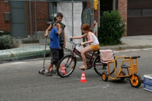 speelstraat en barbecue 2011