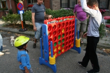 speelstraat en barbecue 2011