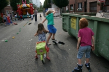 speelstraat en barbecue 2011