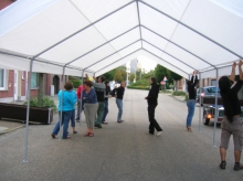 speelstraat en barbecue 2011