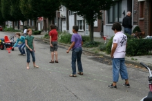 speelstraat en barbecue 2011