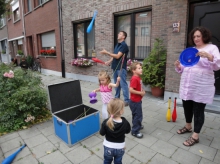 speelstraat en barbecue 2011