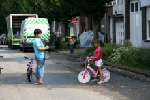 speelstraat en barbecue 2011