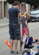 speelstraat en barbecue 2011