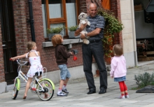 speelstraat en barbecue 2011