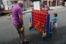 speelstraat en barbecue 2011