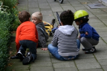 speelstraat en barbecue 2011