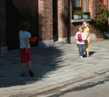 speelstraat en barbecue 2011