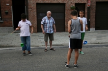 speelstraat en barbecue 2011