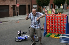 speelstraat en barbecue 2011