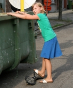 speelstraat en barbecue 2011