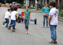 speelstraat en barbecue 2011