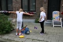 speelstraat en barbecue 2011