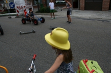 speelstraat en barbecue 2011