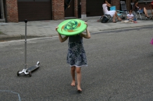 speelstraat en barbecue 2011