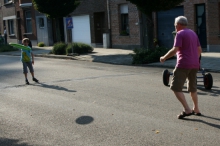 speelstraat en barbecue 2011