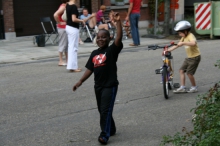 speelstraat en barbecue 2011