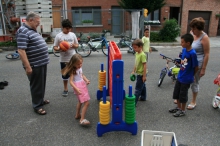 speelstraat en barbecue 2011