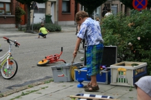 speelstraat en barbecue 2011