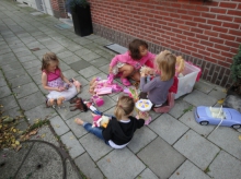 speelstraat en barbecue 2011