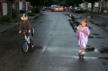 speelstraat en barbecue 2011