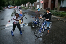 speelstraat en barbecue 2011