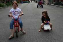 speelstraat en barbecue 2011