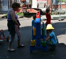 speelstraat en barbecue 2011