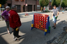 speelstraat en barbecue 2011