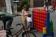 speelstraat en barbecue 2011