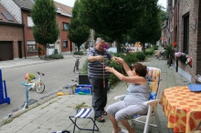 speelstraat en barbecue 2011