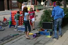 speelstraat en barbecue 2011