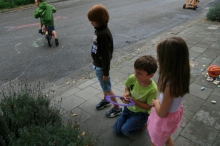 speelstraat en barbecue 2011