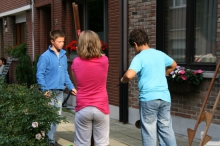 speelstraat en barbecue 2011