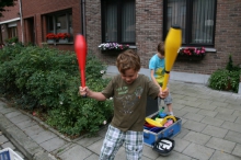 speelstraat en barbecue 2011