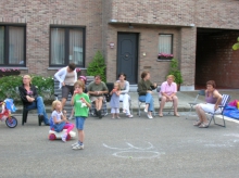 speelstraat en barbecue 2011