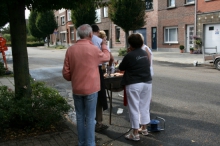 speelstraat en barbecue 2011