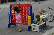 speelstraat en barbecue 2011