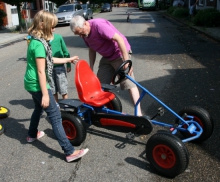 speelstraat en barbecue 2011