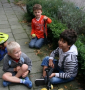 speelstraat en barbecue 2011