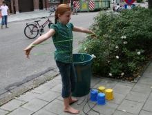 speelstraat en barbecue 2011