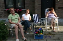 speelstraat en barbecue 2011